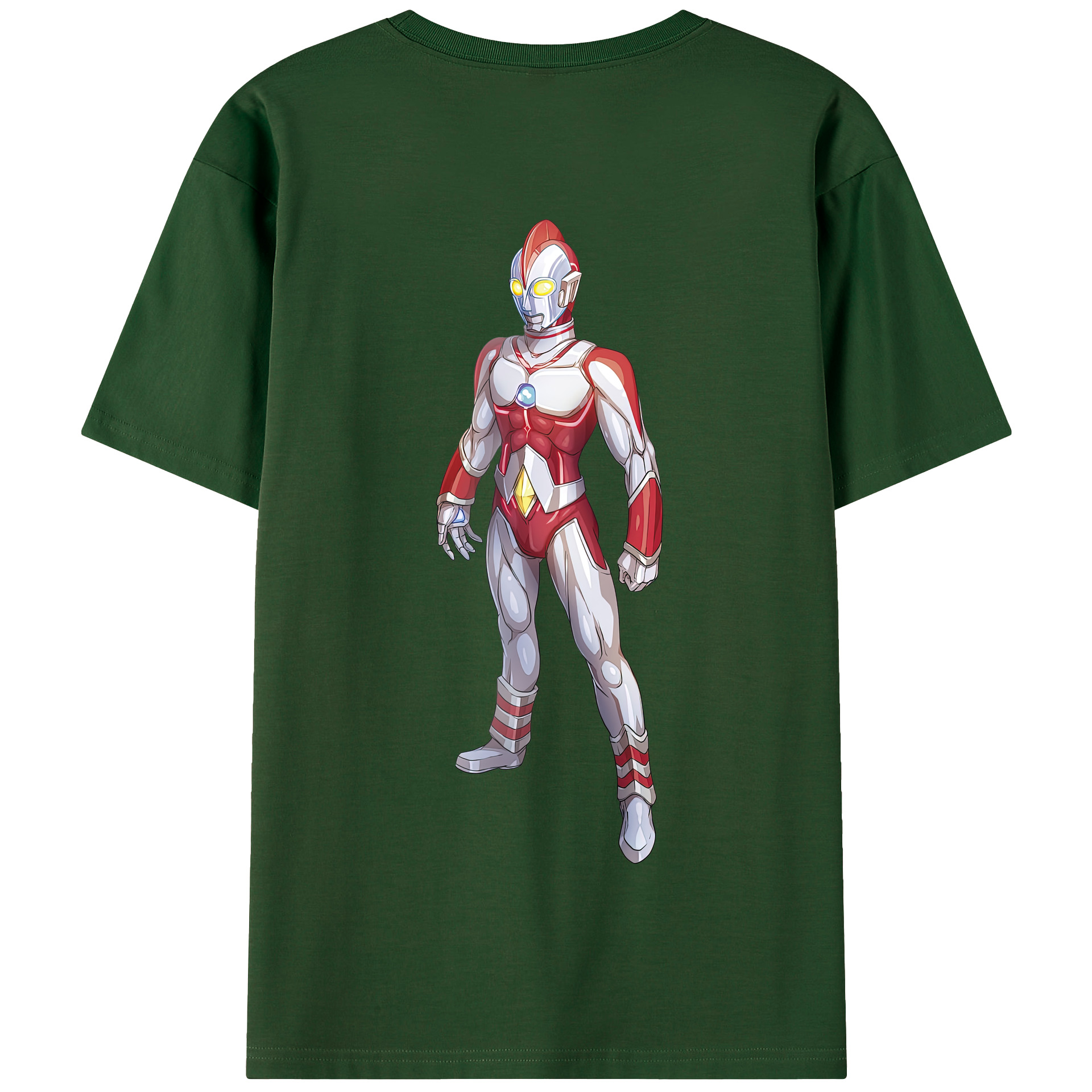 （画像用） ウルトラマン Ultraman 綿100％半袖Tシャツ（背面プリント）